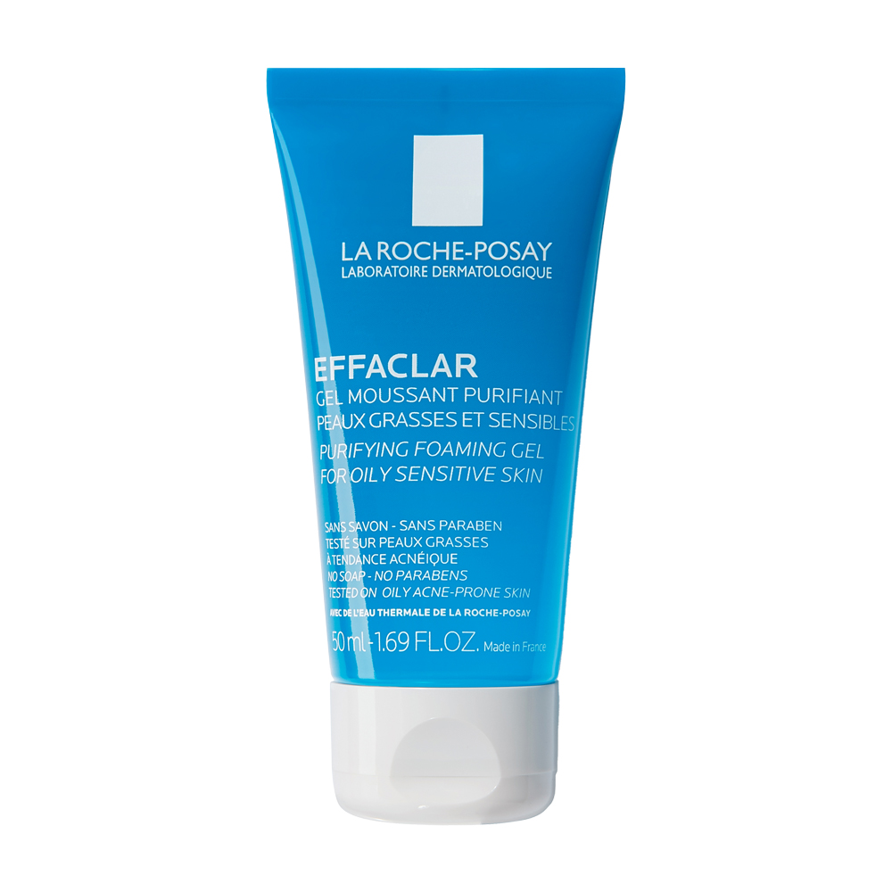 La Roche Posay Effaclar Gel Rua Mat  Cho Da Dau Nhay Cam 50ml/Tuyp