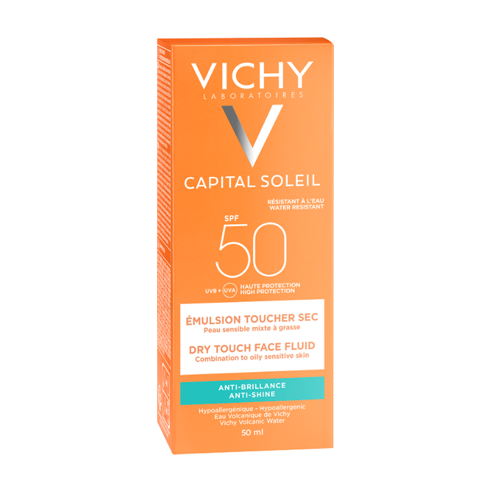 Vichy Ideal Soleil KCN Duong Da Cho Da Dau & Khong Nhon Rit SPF50 50ml/Tuyp