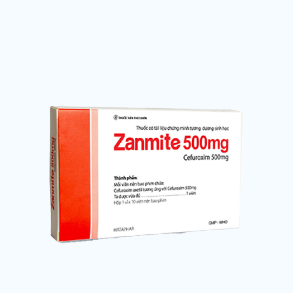 ZANMITE TAB 500MG BOX 10