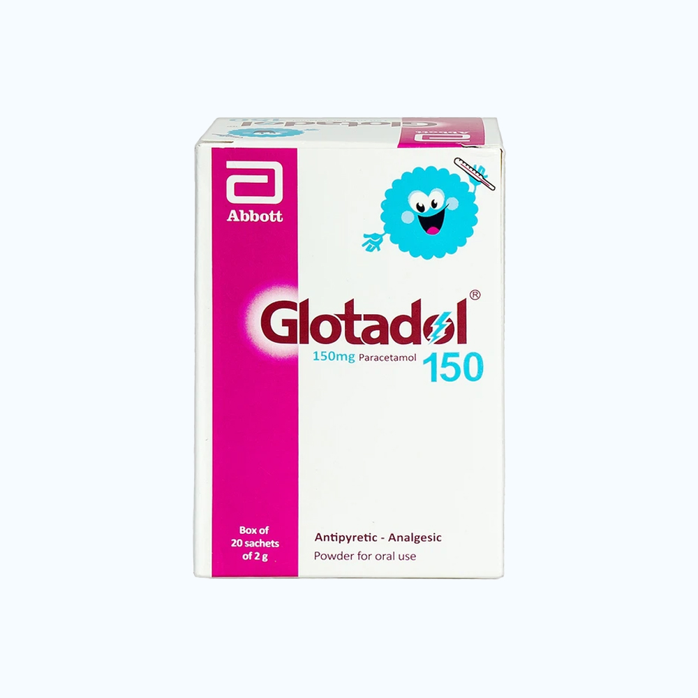 GLOTADOL 150 Powder/ box 20 sachets x 2g