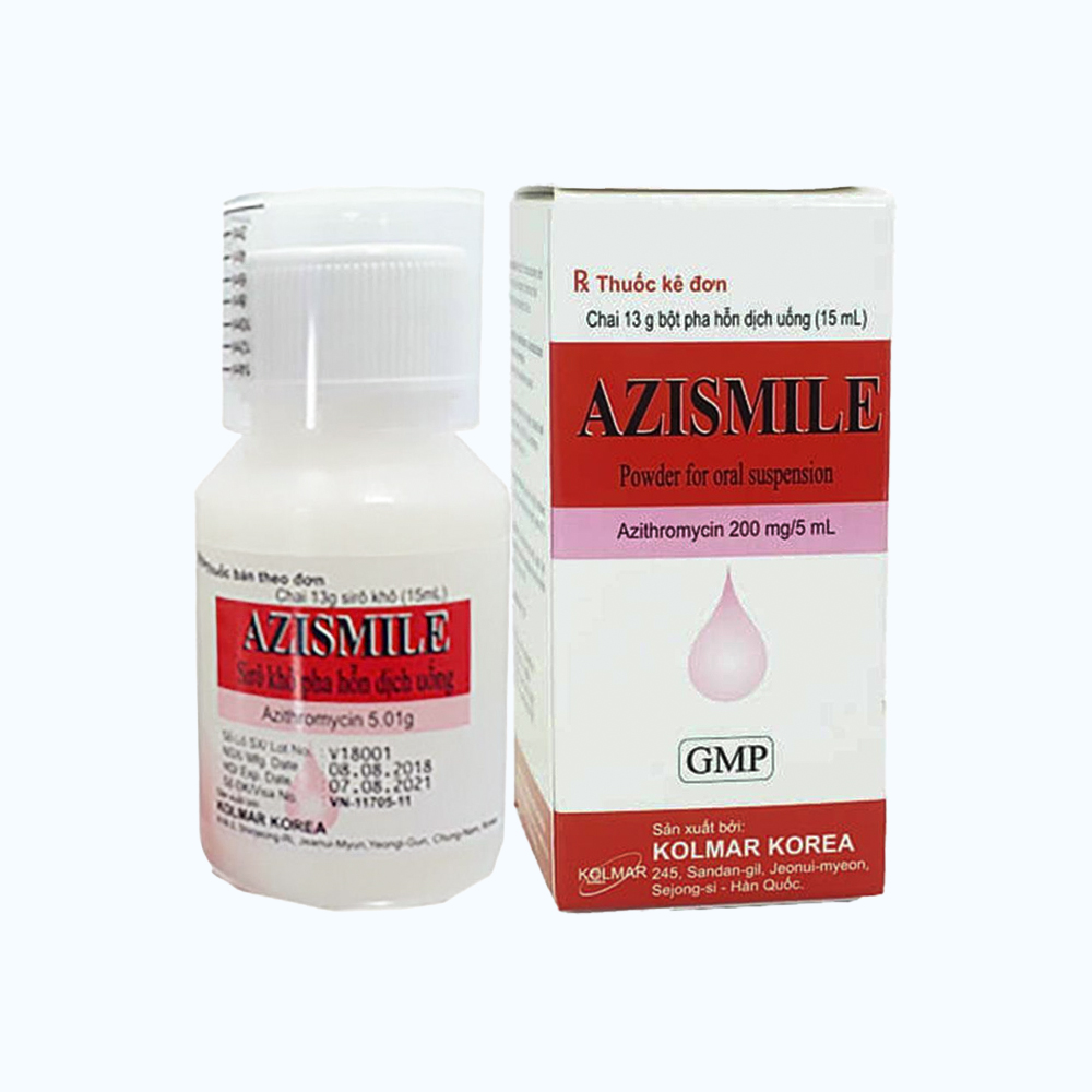 Azismile Susp Dry 200Mg /5Ml 15Ml