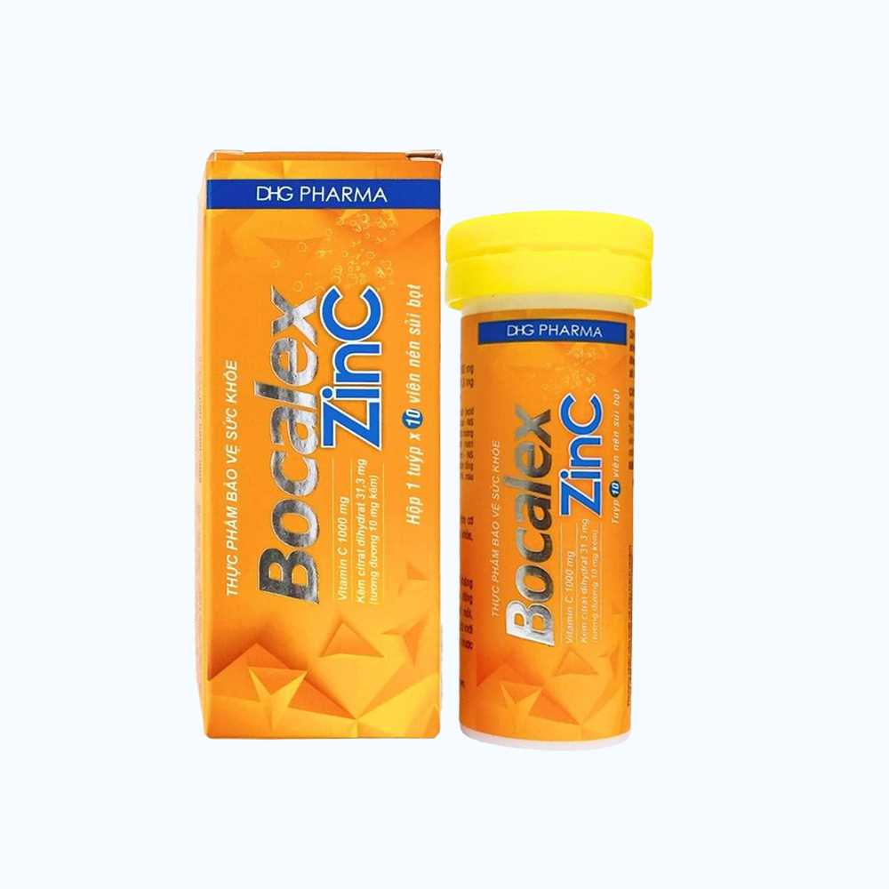 DHG Bocalex ZinC 31.3mg Htro Suc Khoe (Tuyp 10v)
