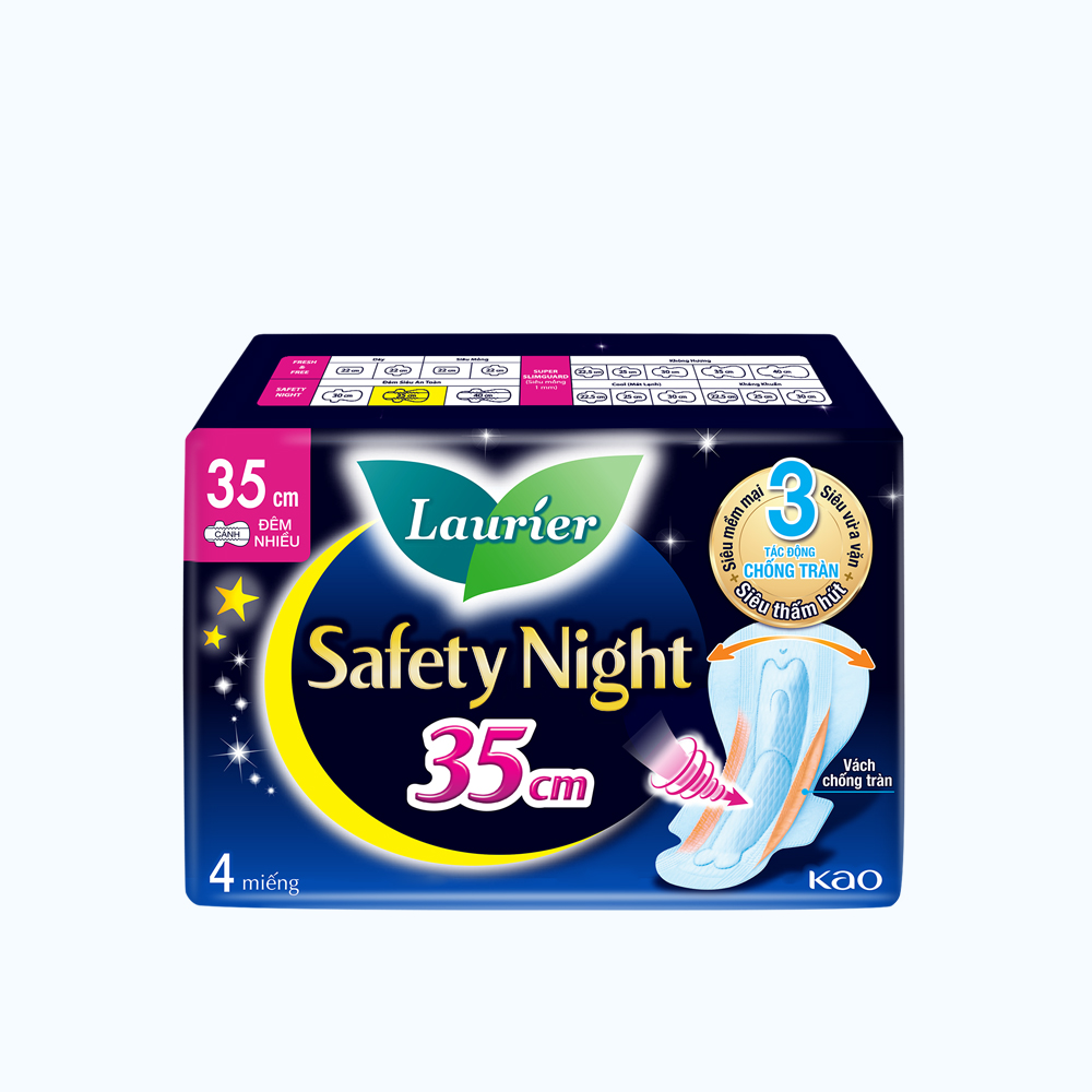 Laurier BVS Ban Dem Sieu Tham Hut Canh 35cm 4M