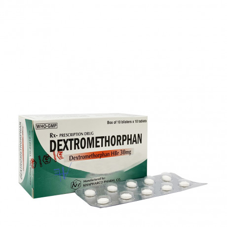 Dextromethorphan 30mg (10vi x 10vien)