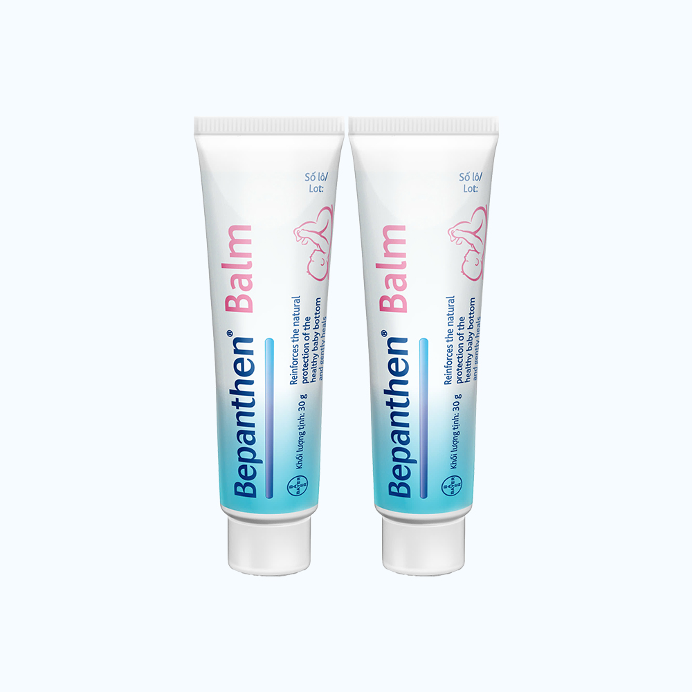 Combo 2 tuýp kem chống hăm Bepanthen Balm (Tuýp 30g)