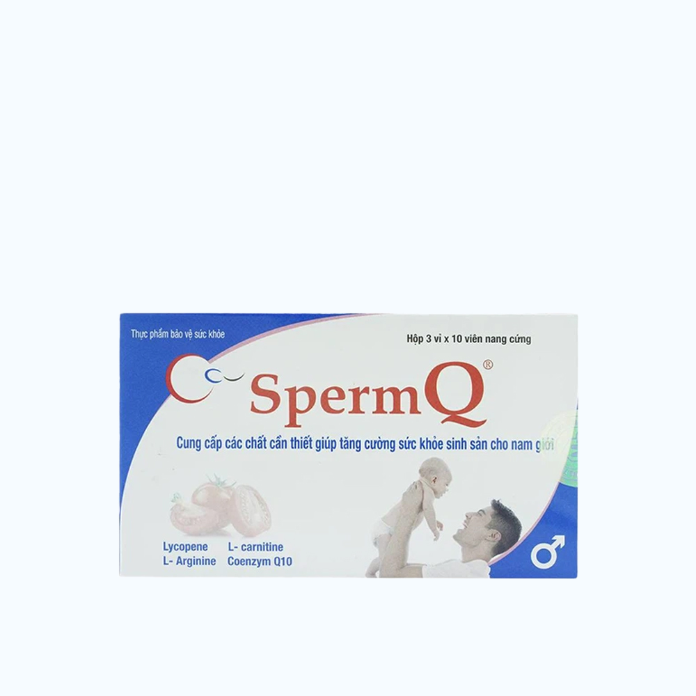 Mediplantex SpermQ Ho Tro SK Sinh San Nam Gioi (Hop 30 vien)