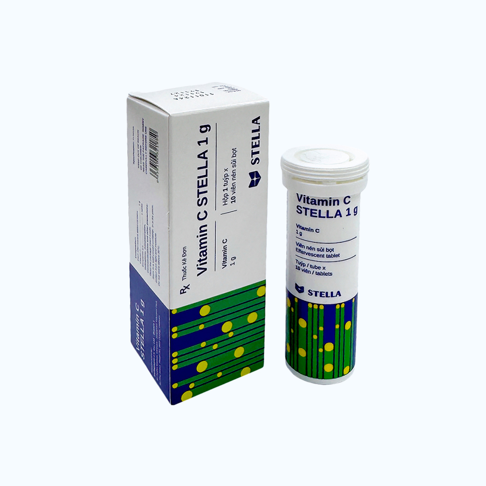VITAMIN C SỦI STELLA 1g (Tuyp)