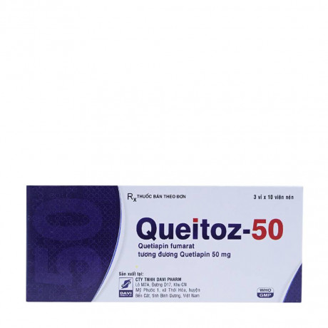 Queitoz 50 Caps 50mg (3vi x 10vien)