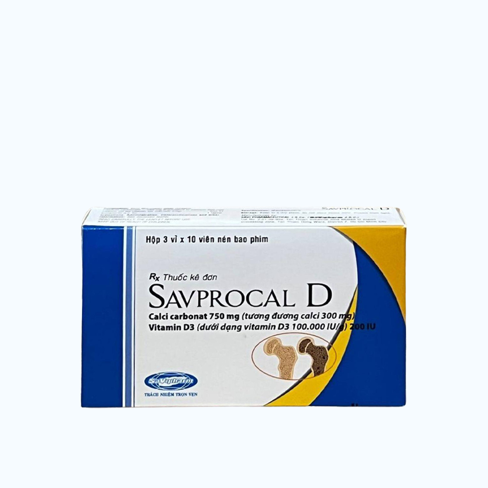 Savprocal D Savi (3vi x 10vien)