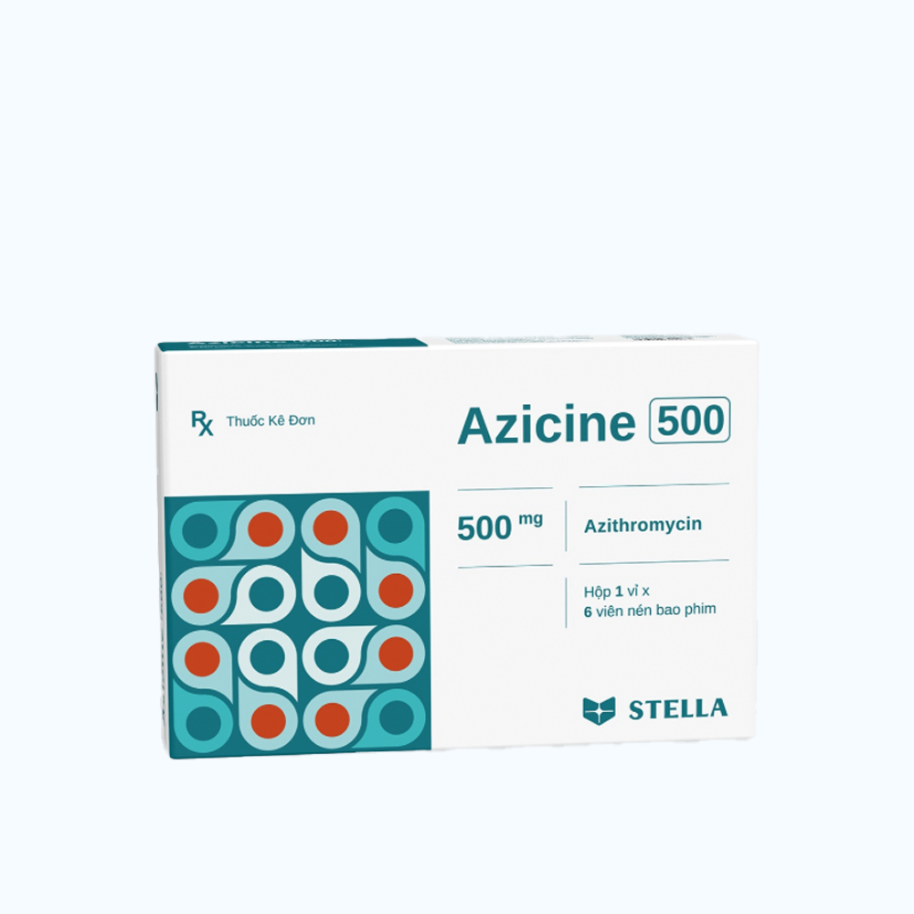 Azicine 500 STELLA (1 Vỉ x 6 Viên)