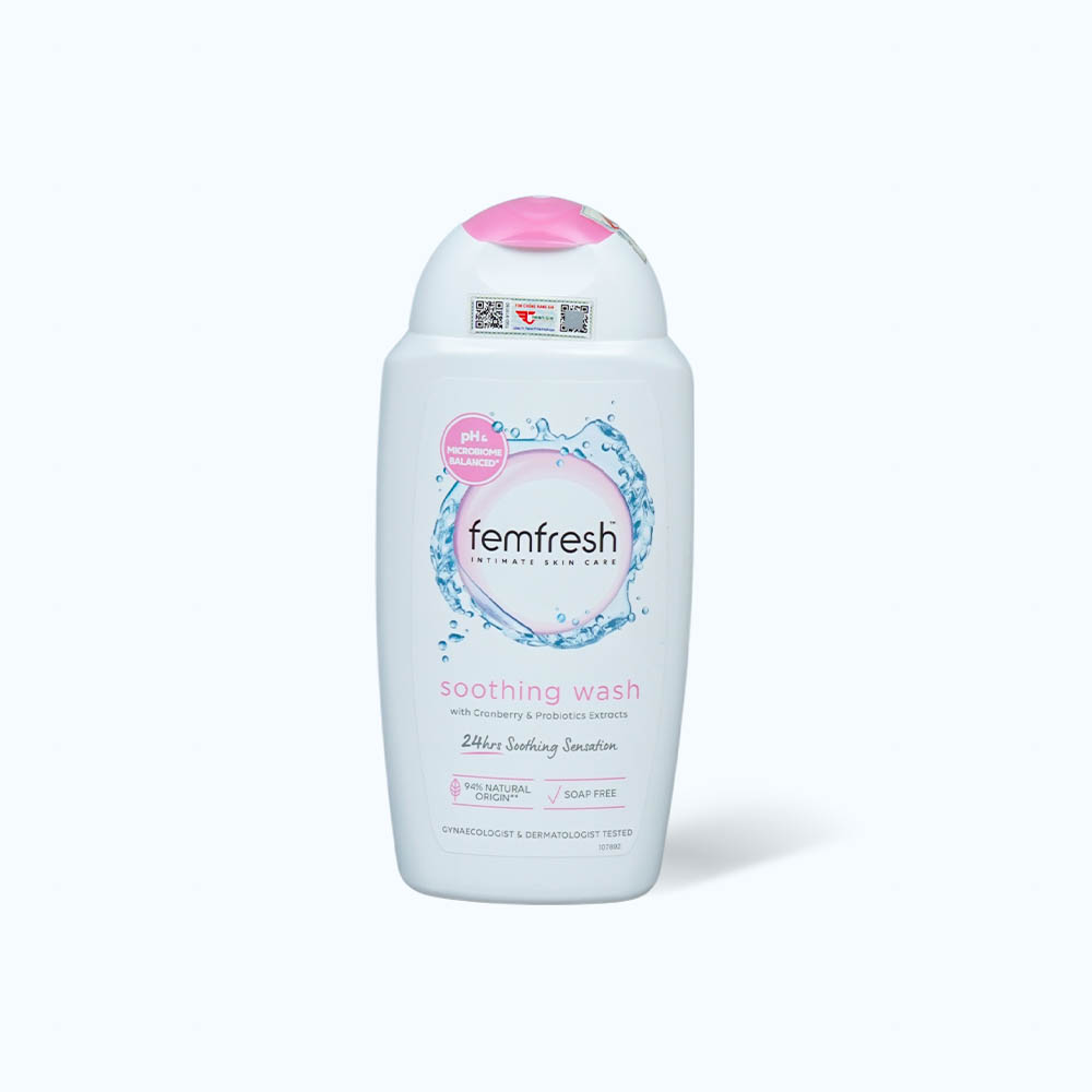 Femfresh Dung Dich Ve Sinh Phu Nu Cao Cap Soothing Wash 250ml
