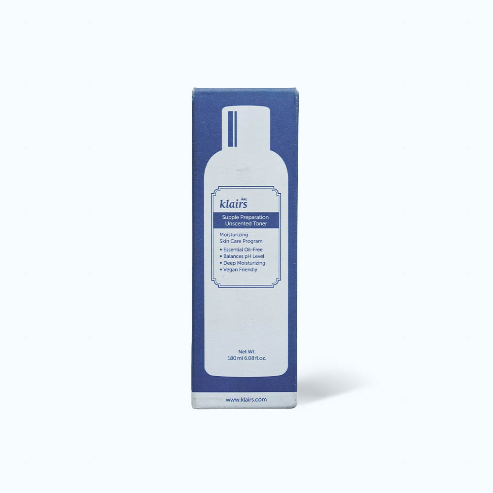 Klairs Supple Preparation Nuoc Hoa Hong Cho Da Nhay Cam  180ml/Chai