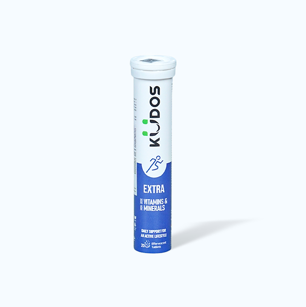 KUDOS Extra Vitamin & Mineral H.Tro Nang Cao Suc De Khang (Tuyp 20Vien)