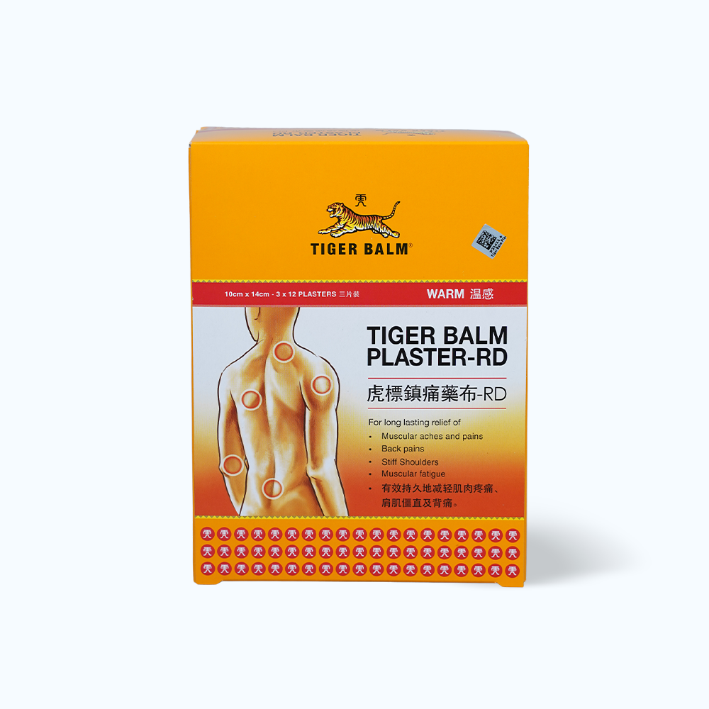 Tiger Balm Plaster-RD 10X14cm (1Tui x 3tam)
