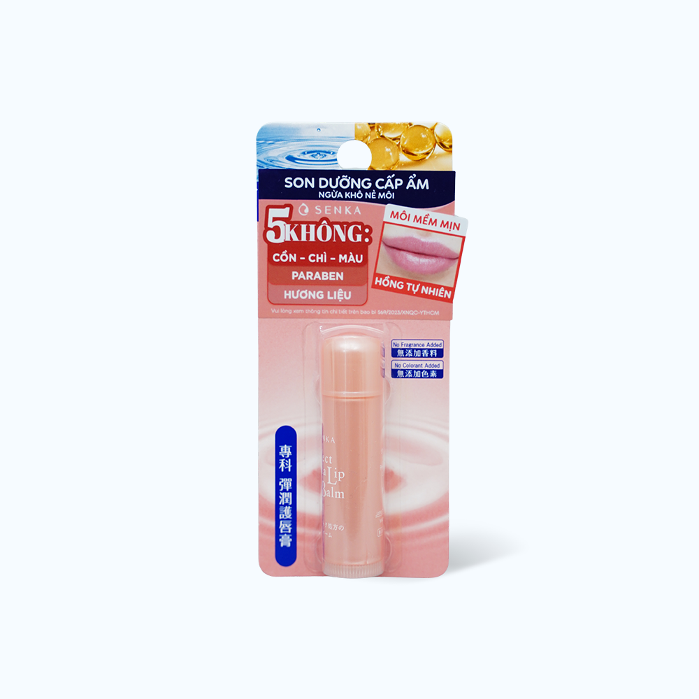 Senka Son Duong Moi Cap Am Perfect Aqua Lip Balm 4.5g