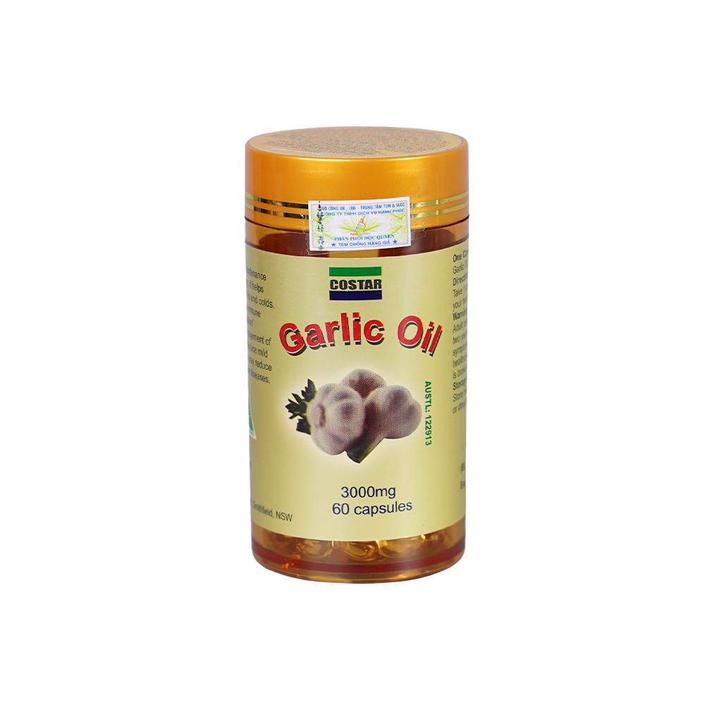 Costar Garlic Oil Tinh Dau Toi T.Cuong De Khang (Lo 60V)