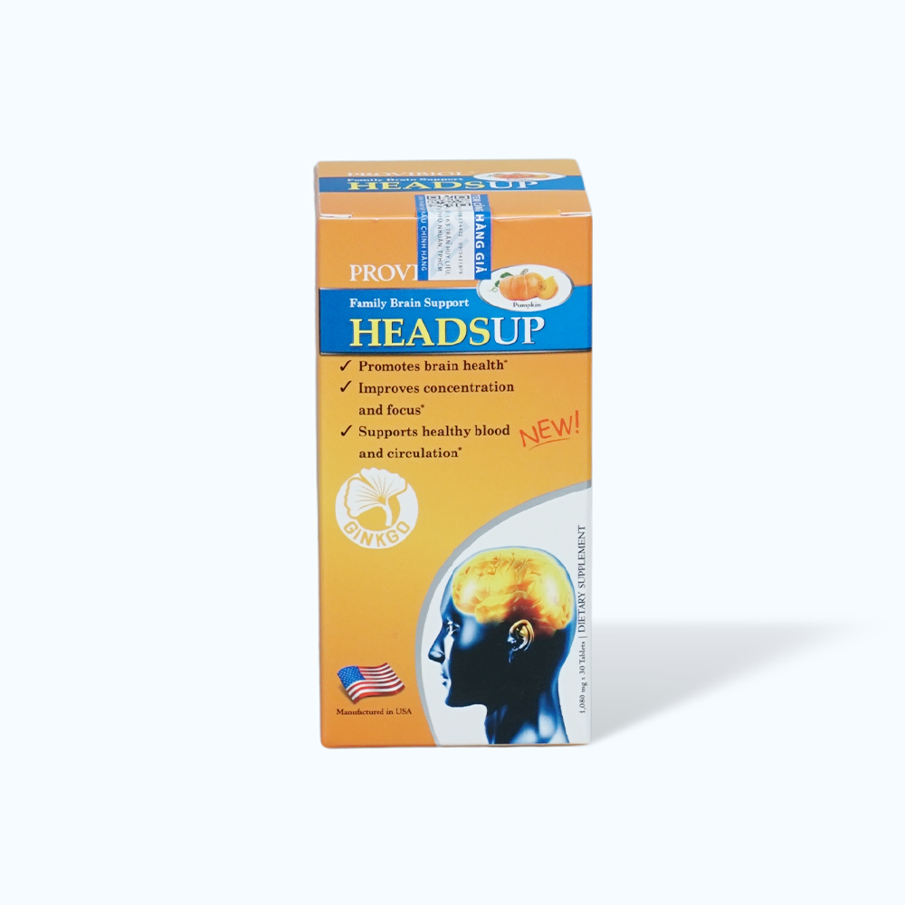Provibiol Headsup Vien Bo Nao (Hop 30Vien)