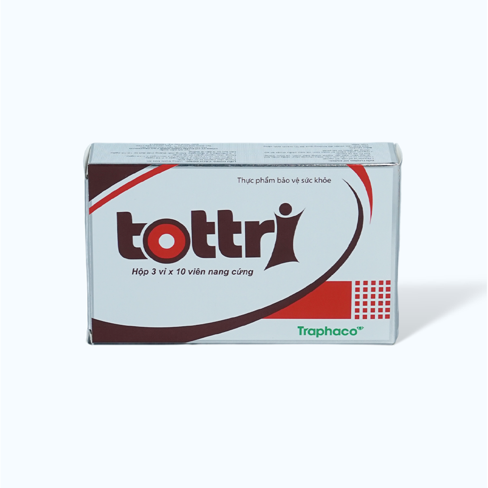 Tottri Ho Tro Giam Cac Trieu Chung Tri Noi, Tri Ngoai (Hop 30 Vien)