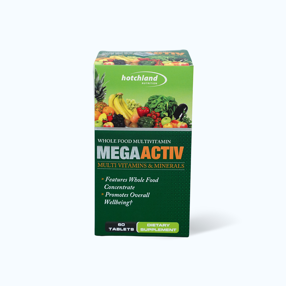 Hotchland Megaactive Bo Sung Vitamin (Hop 60Vien)