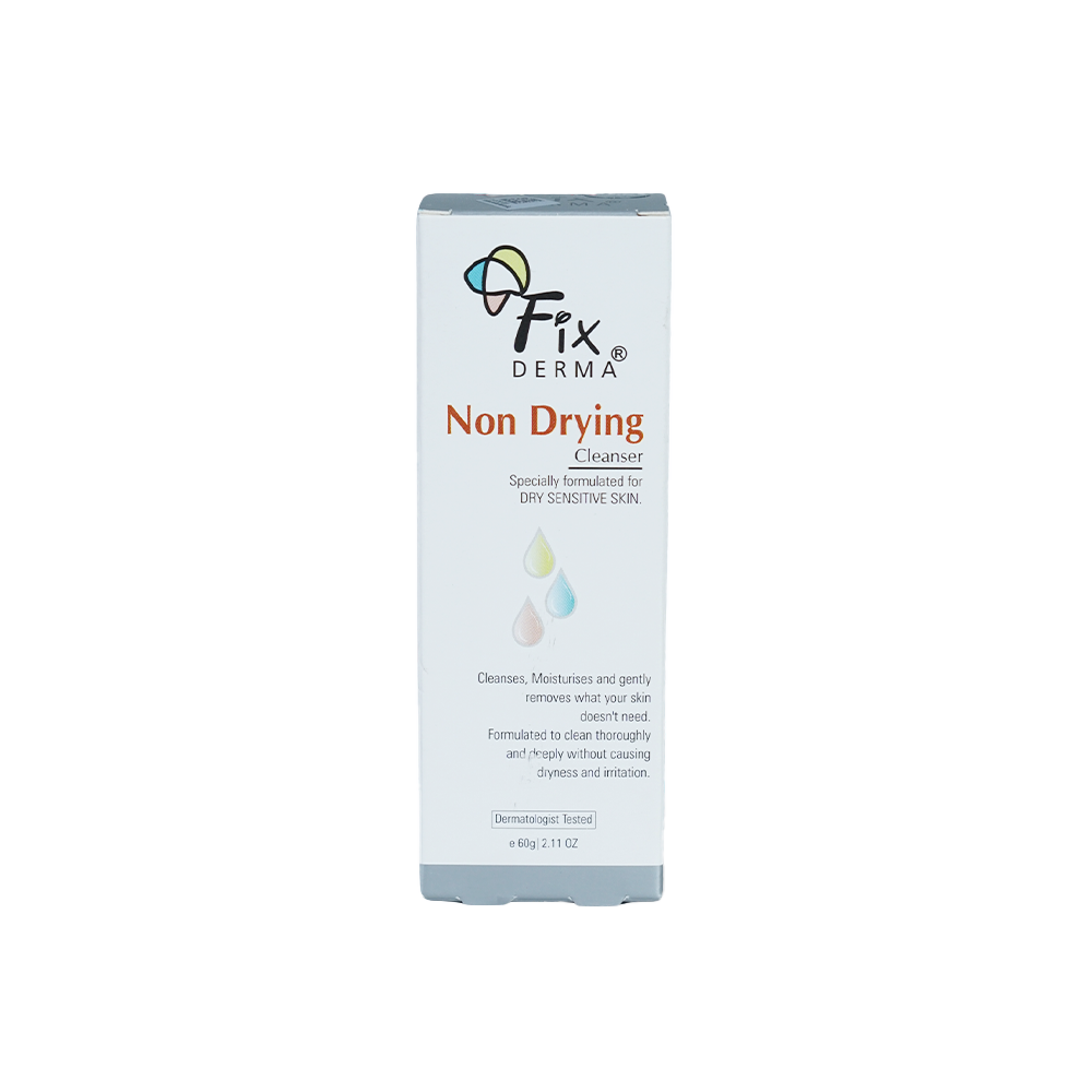 Fixderma Sua Rua Mat Sach Da, Tay Te Bao Chet Non Drying Cleanser 60G