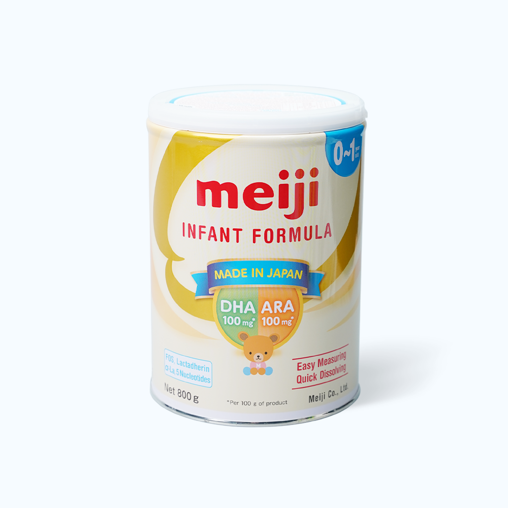 Meiji Infant SPDD Cho Tre (0-12 Thang) Hop 800g