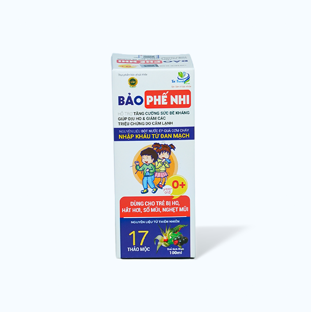 TAT THANH Bao Phe Nhi Siro Cam Cum 3in1 100ml