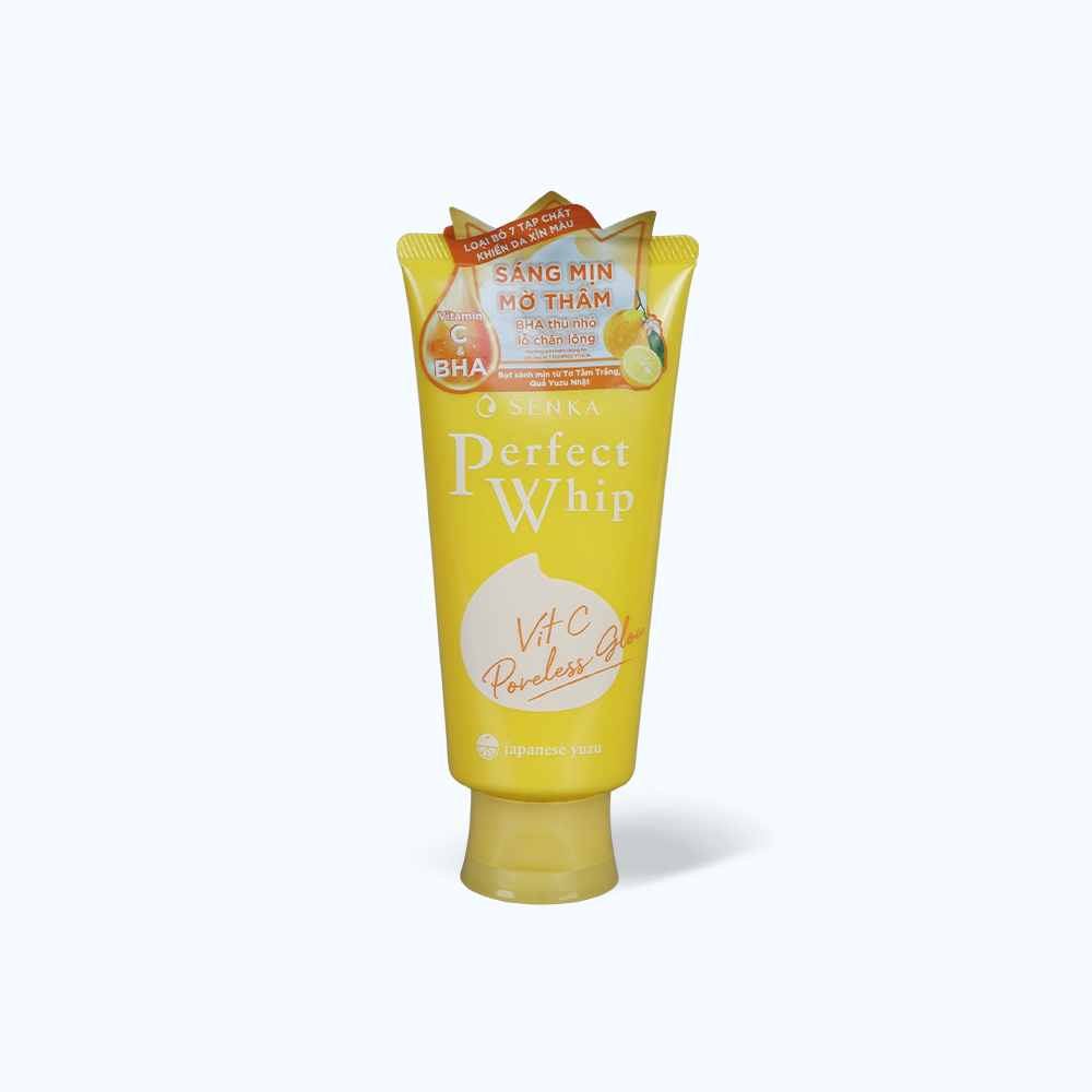 Senka Sua Rua Mat VITC Poreless Glow 100g/Tuyp