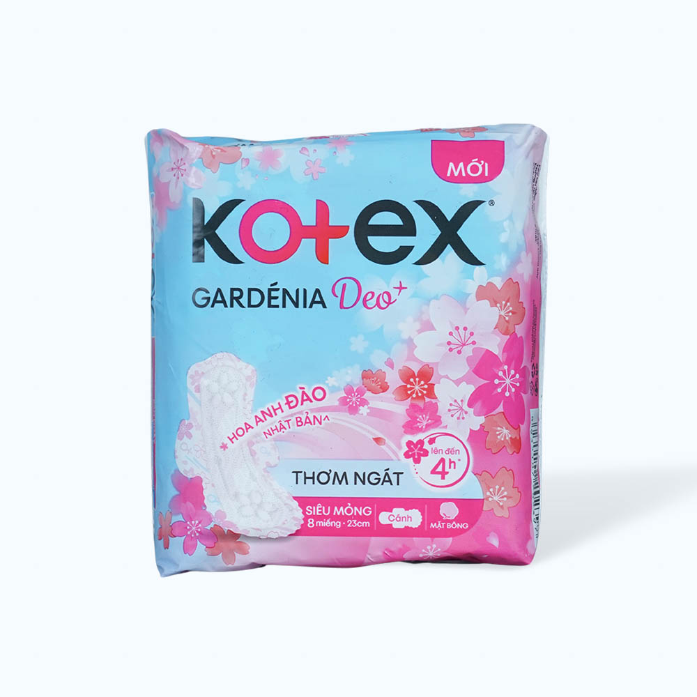 Kotex Gardenia Deo BVS Ban Ngay Khong Canh 23cm 8M