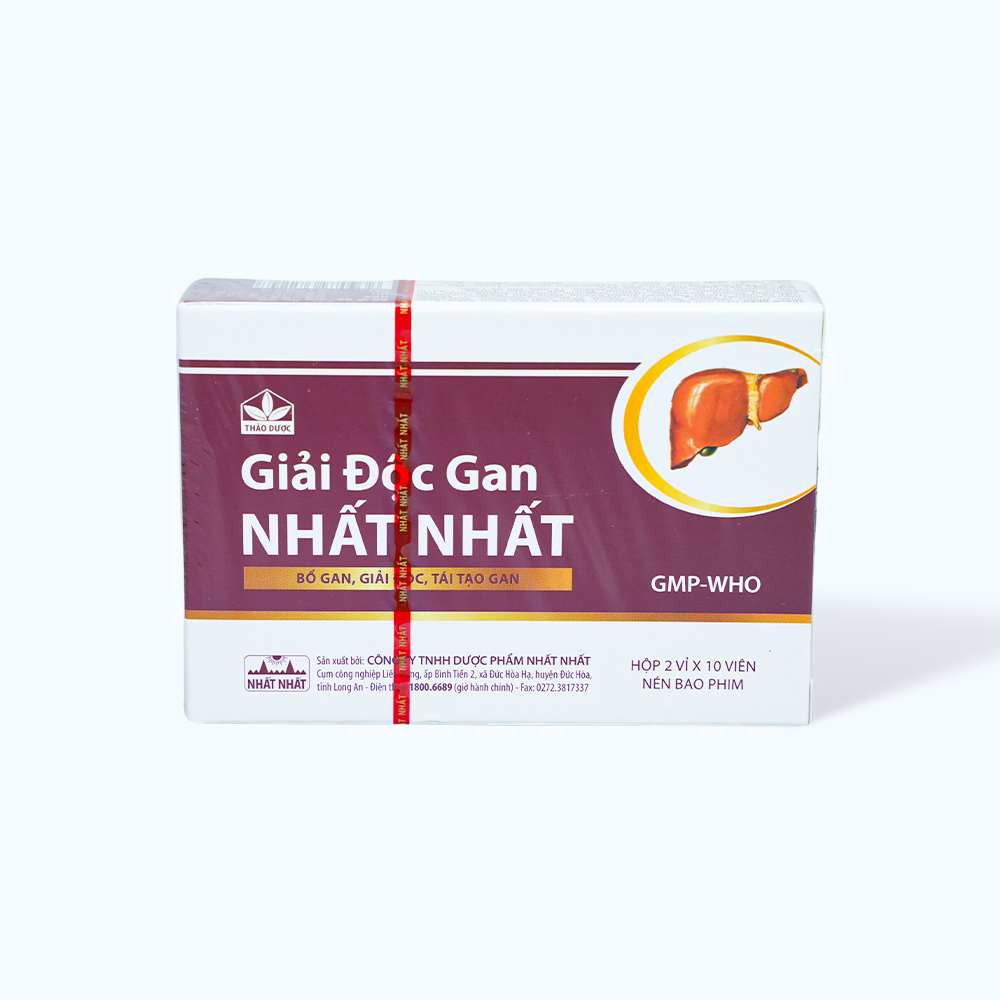 Giải Độc Gan Nhất Nhất (2vix10vien)