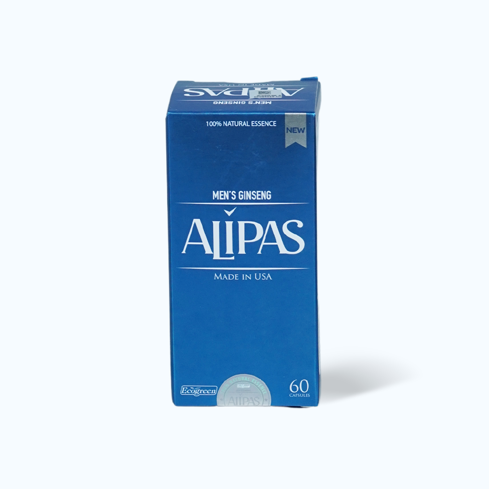 ECOGREEN Alipas Mens Gingsen (Hop 60 Vien)