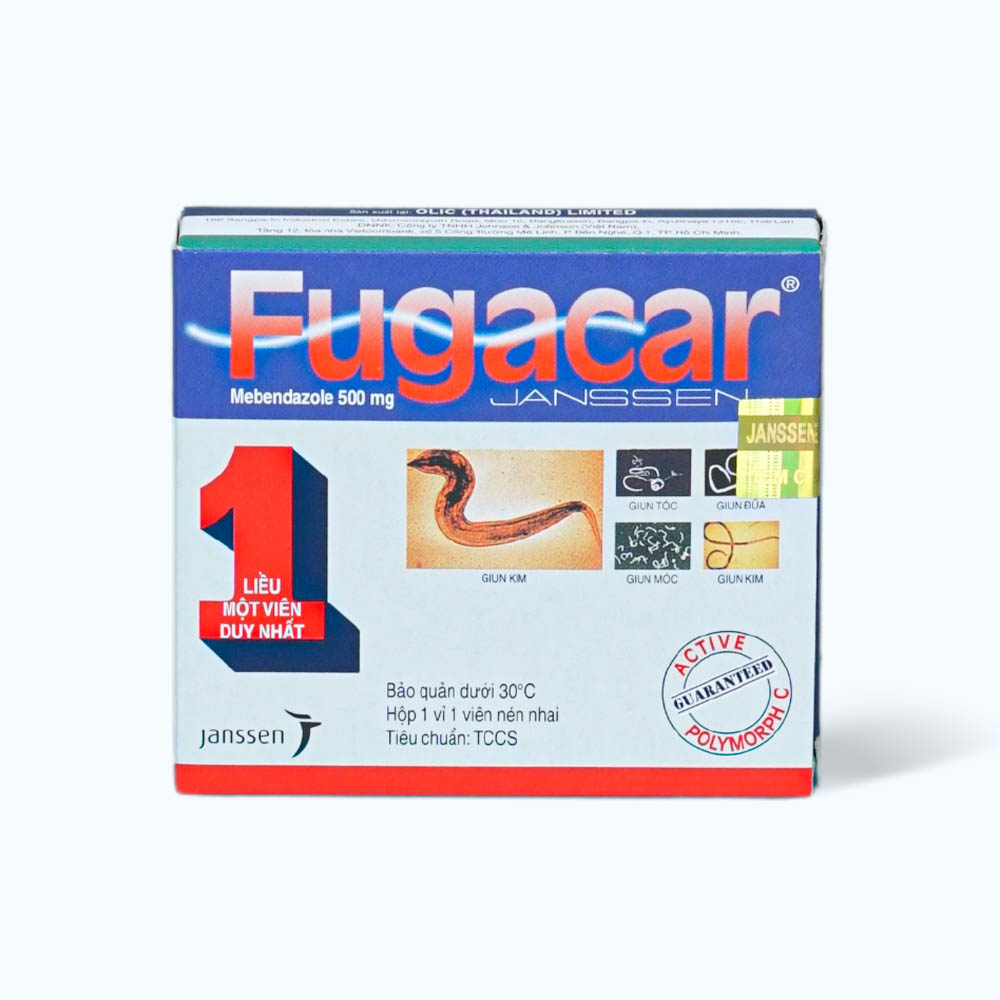 Fugacar 500Mg (Chewable) Tab. B/1