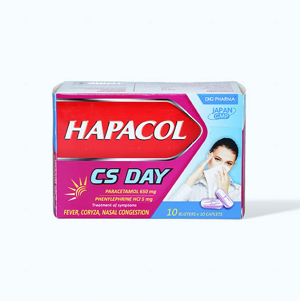 Hapacol CS day (10Vi x 10Vien)