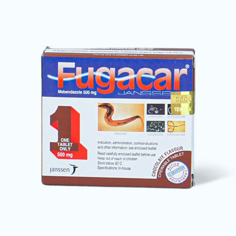 Fugacar (Choco) 500Mg Tab. B/1