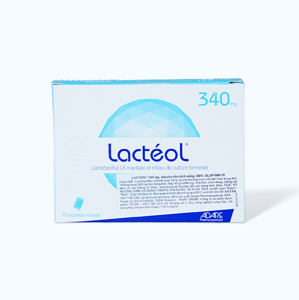 Lacteol Sachet 340mg (H10goi)