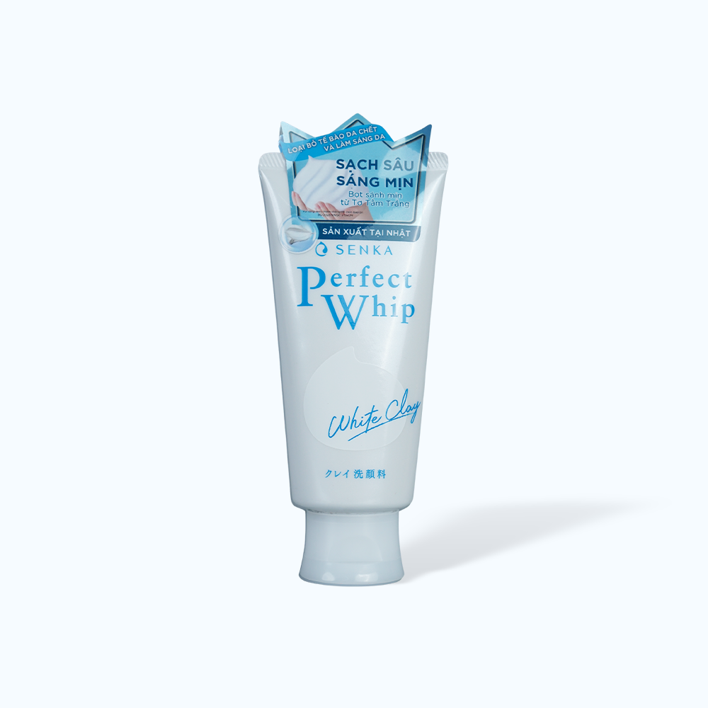 Senka SRM Tao Bot Dat Set Trang Perfect White Clay 120g/Tuyp