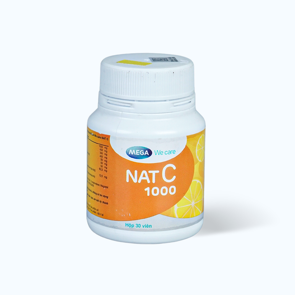 MGWC Nat C 1000Mg Bo Sung Vitamin C (Lo/30Vien)