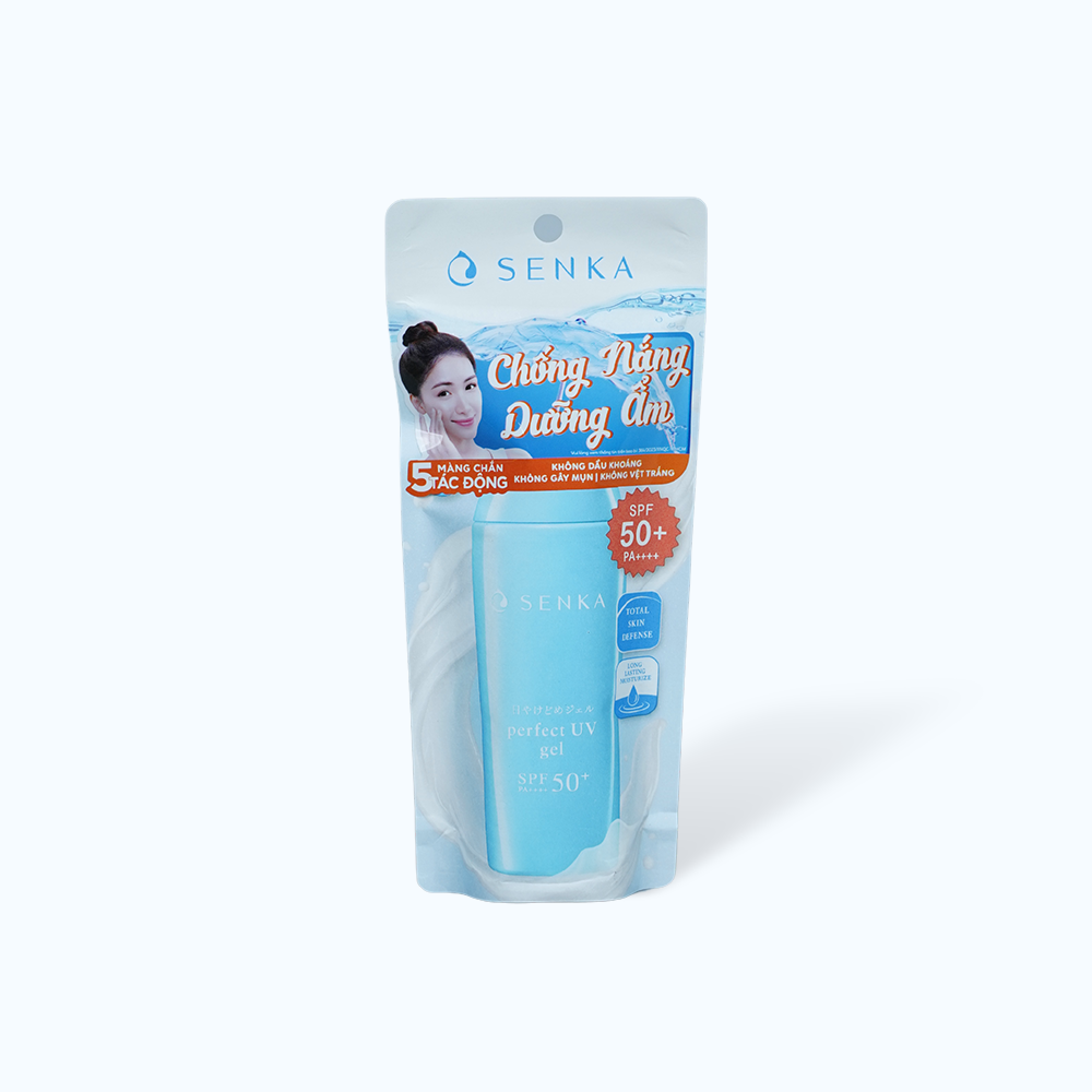 Senka Gel Sua Chong Nang SPF50+/PA++++ 80ml/Tuyp