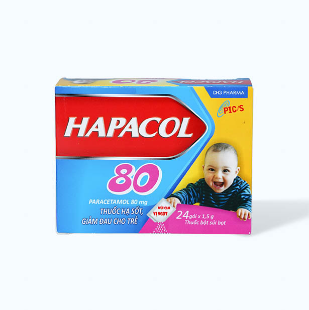Hapacol 80mg (Hop 24 goi )
