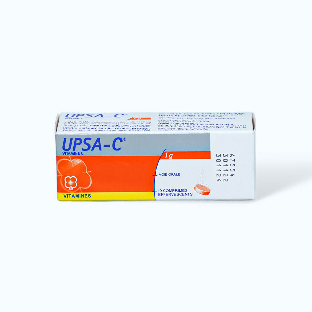 Upsa-C Eff. 1g(Tuyp 10vien)
