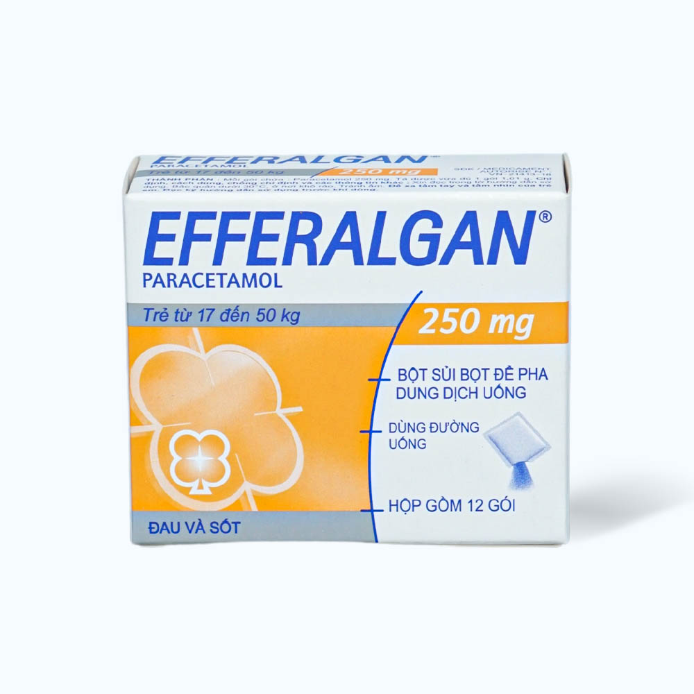 Efferalgan Sac. 250mg (Hop 12 goi )