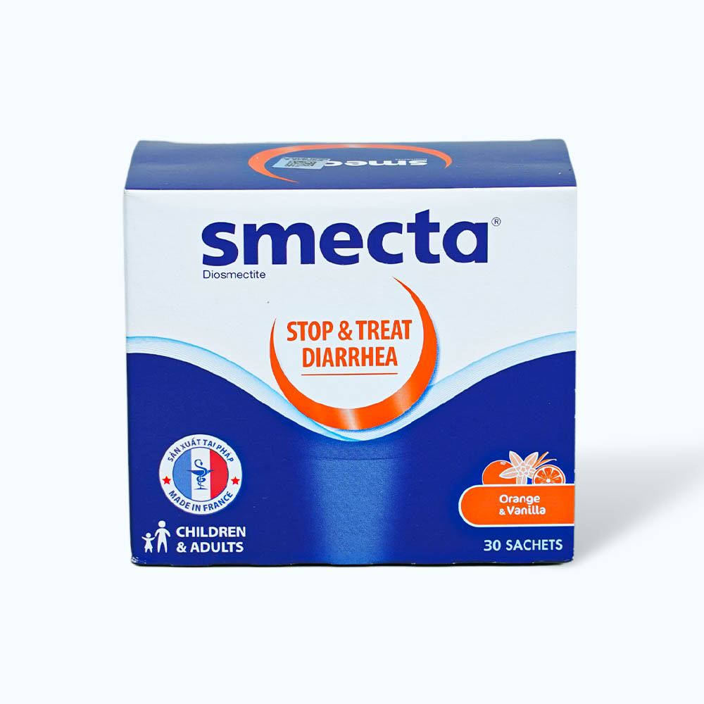 Smecta (Orange-Vanilla) Sac (Hop/30 Goi)