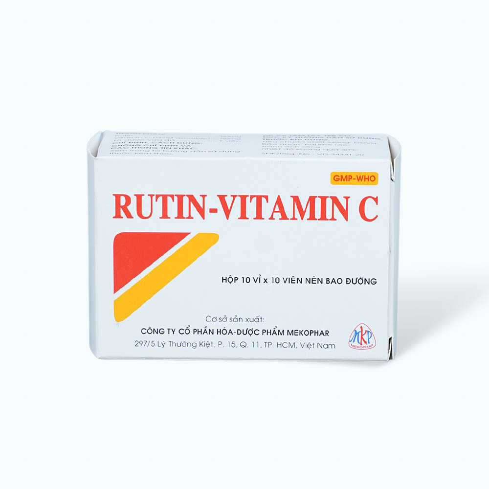 Rutin-Vitamin C (10 Vi x 10 vien)