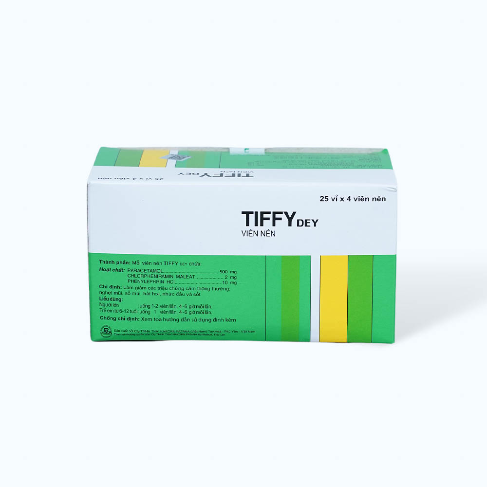 Tiffy vien (25 Vi x 4 Vien)