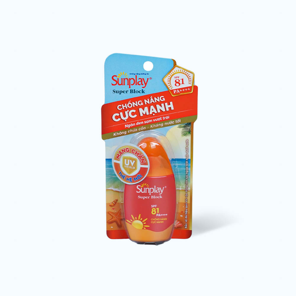 Sunplay Super Block Sua Chong Nang  SPF81/PA+++ 30g/Tuyp