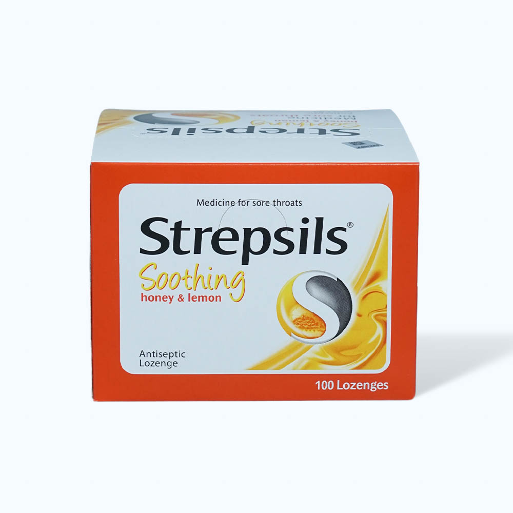 Strepsils Honey Lemon (50goi X 2 vien/Hop)