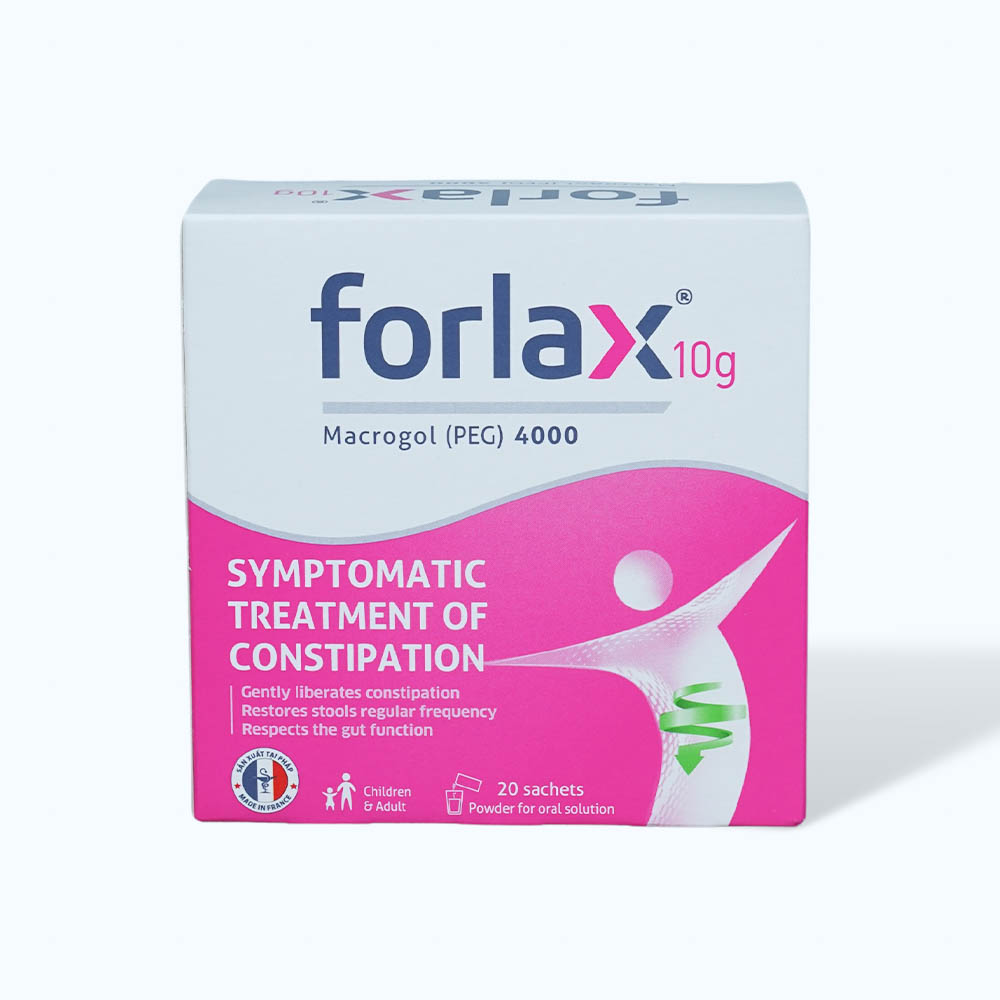 Forlax goi 10g (Hop/20 Goi)
