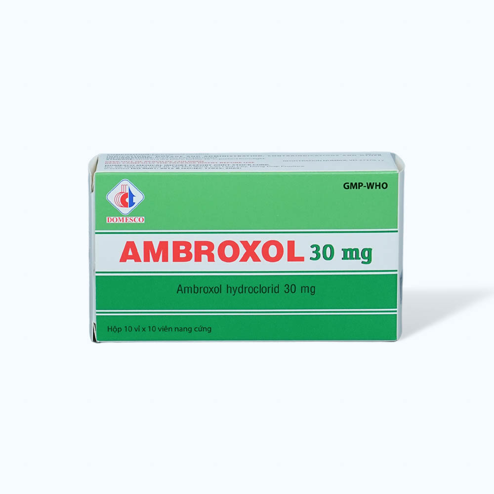 Ambroxol 30mg Domesco(10Vi x 10 Vien)