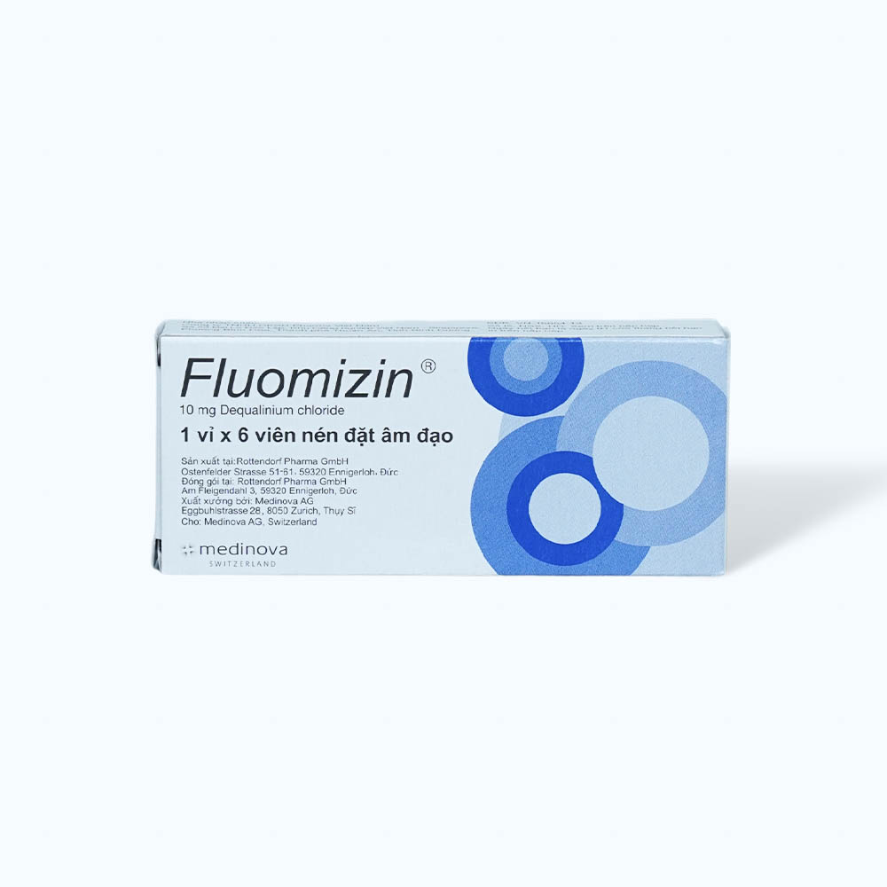 Fluomizin 10mg (1vi x 6vien)