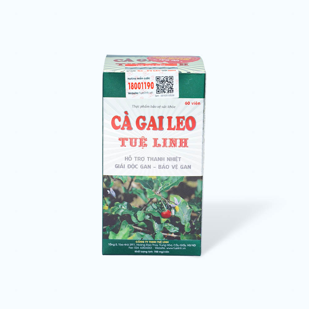 TUE LINH Ca Gai Leo Giai Doc Gan (Hop 60 Vien)