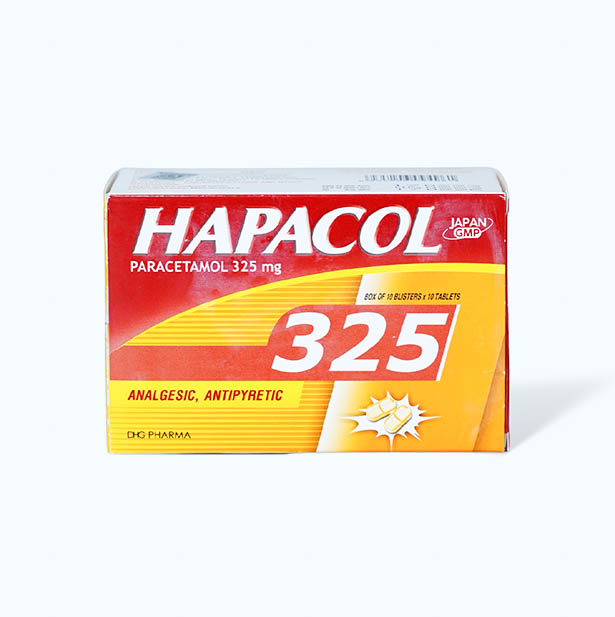 Hapacol 325mg (10 Vi x 10 Vien)